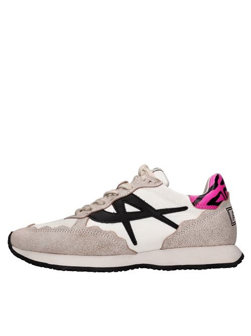 Sneakers modello SUNSTAR in pelle e tessuto ASH | SUNSTAR INTERCEPTORBEIGE-NERO-FUXIA
